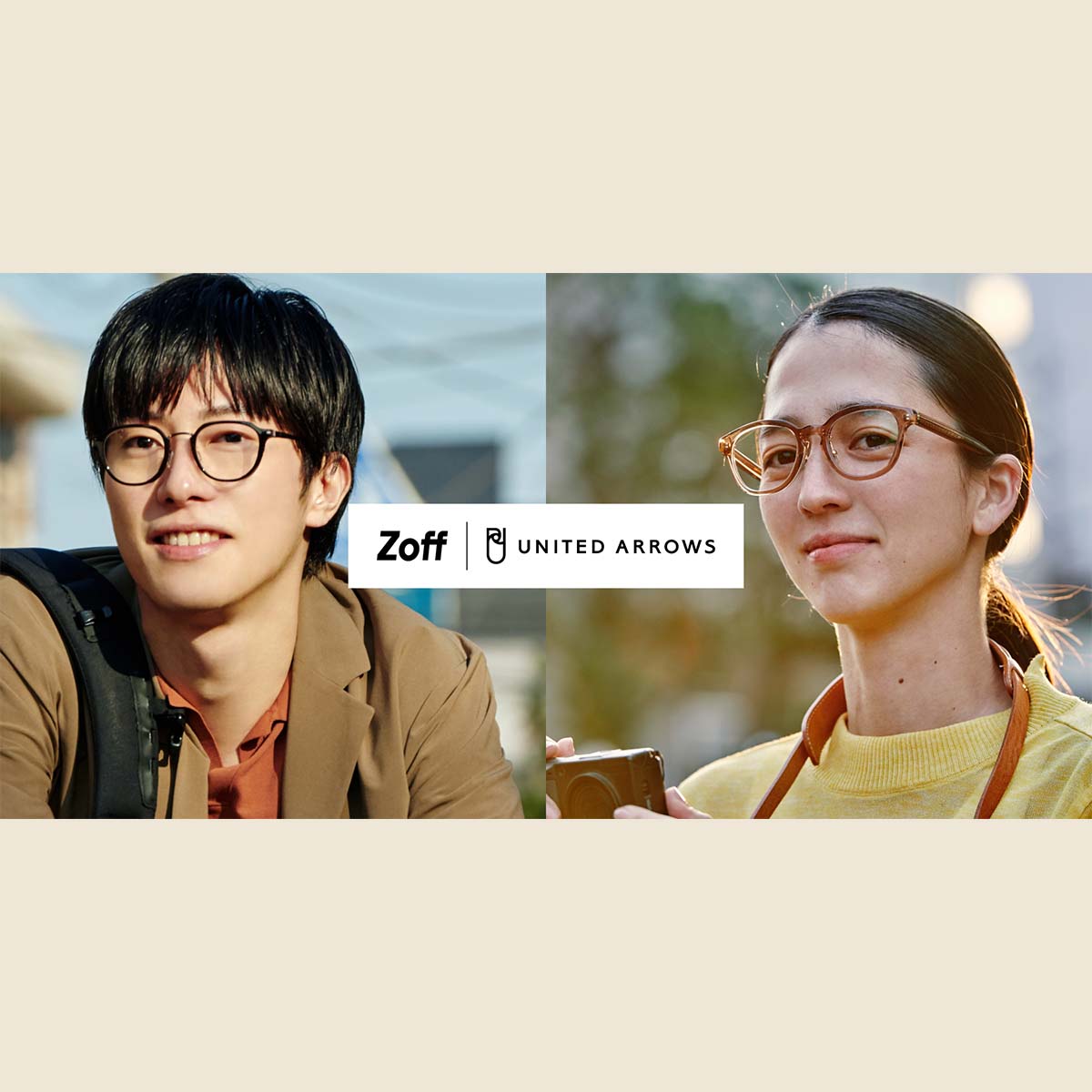 「Zoff｜UNITED ARROWS」第2弾 3月4日(金)発売。春コーデをバージョンアップする「2mile」コレクションと高機能素材を使用した上質ライン「WORK TIME」コレクション