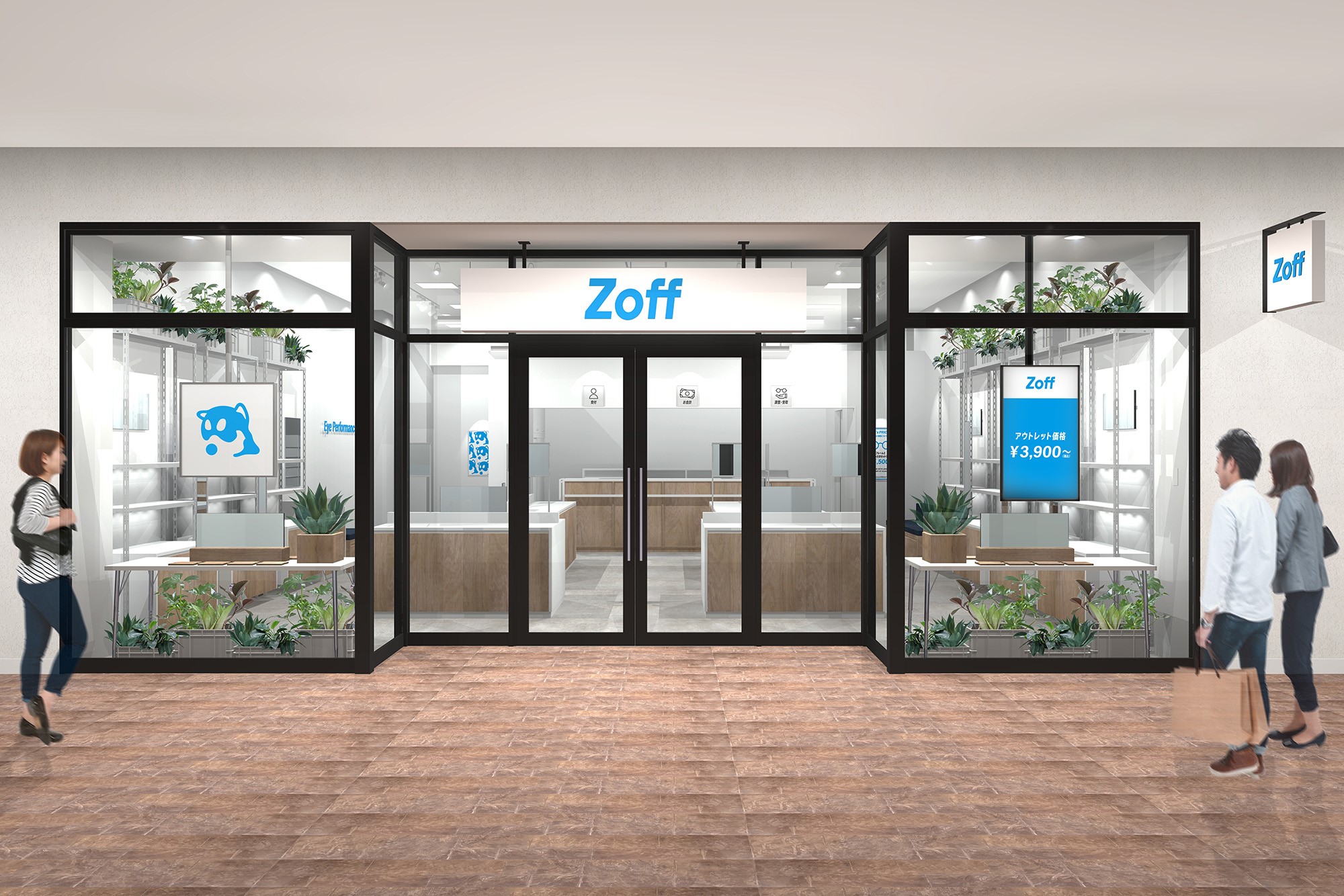 メガネブランドZoffが滋賀県に近畿エリア初となるアウトレット店舗『Zoff 三井アウトレットパーク滋賀竜王店』を2022年9月22日（木）にオープン