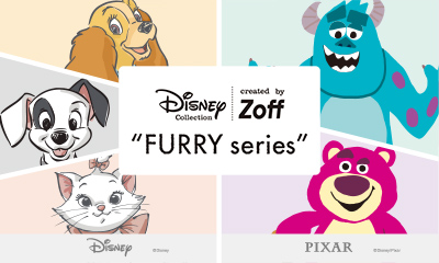 ふわふわでキュートなDisney、Pixarのキャラクターが大集合！キュートでぬくもりを感じる特別なセットにDisney Collectionより“FURRY series”全5種が新登場。　
