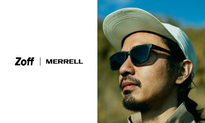 Zoffとアウトドアブランド「MERRELL」が初コラボレーション。昨夏に話題を呼んだMERRELLの「HYDRO MOC」から着想を得た、機能的かつサステナブルなサングラスが登場。