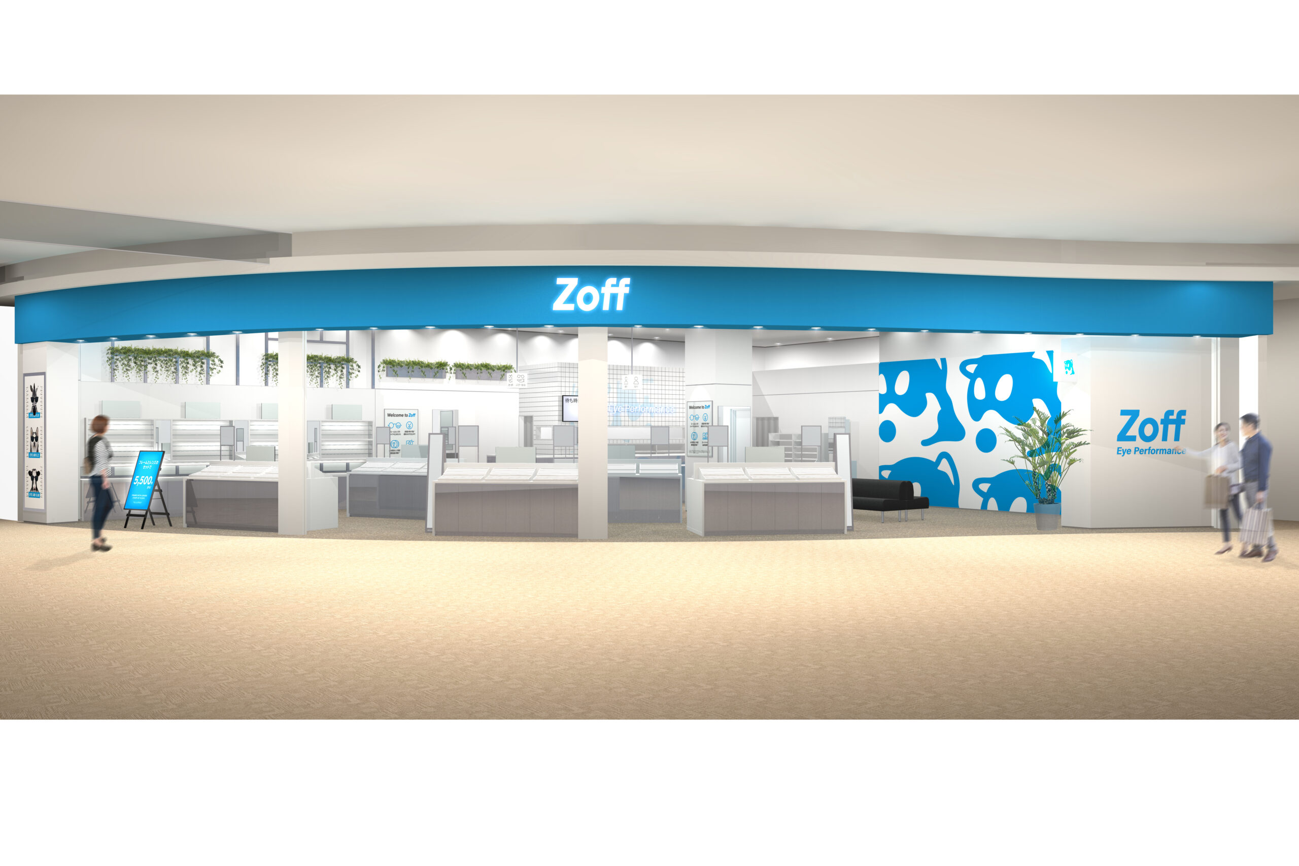 Zoff イオンレイクタウンmori店 2024年3月1日（金）リニューアルオープン