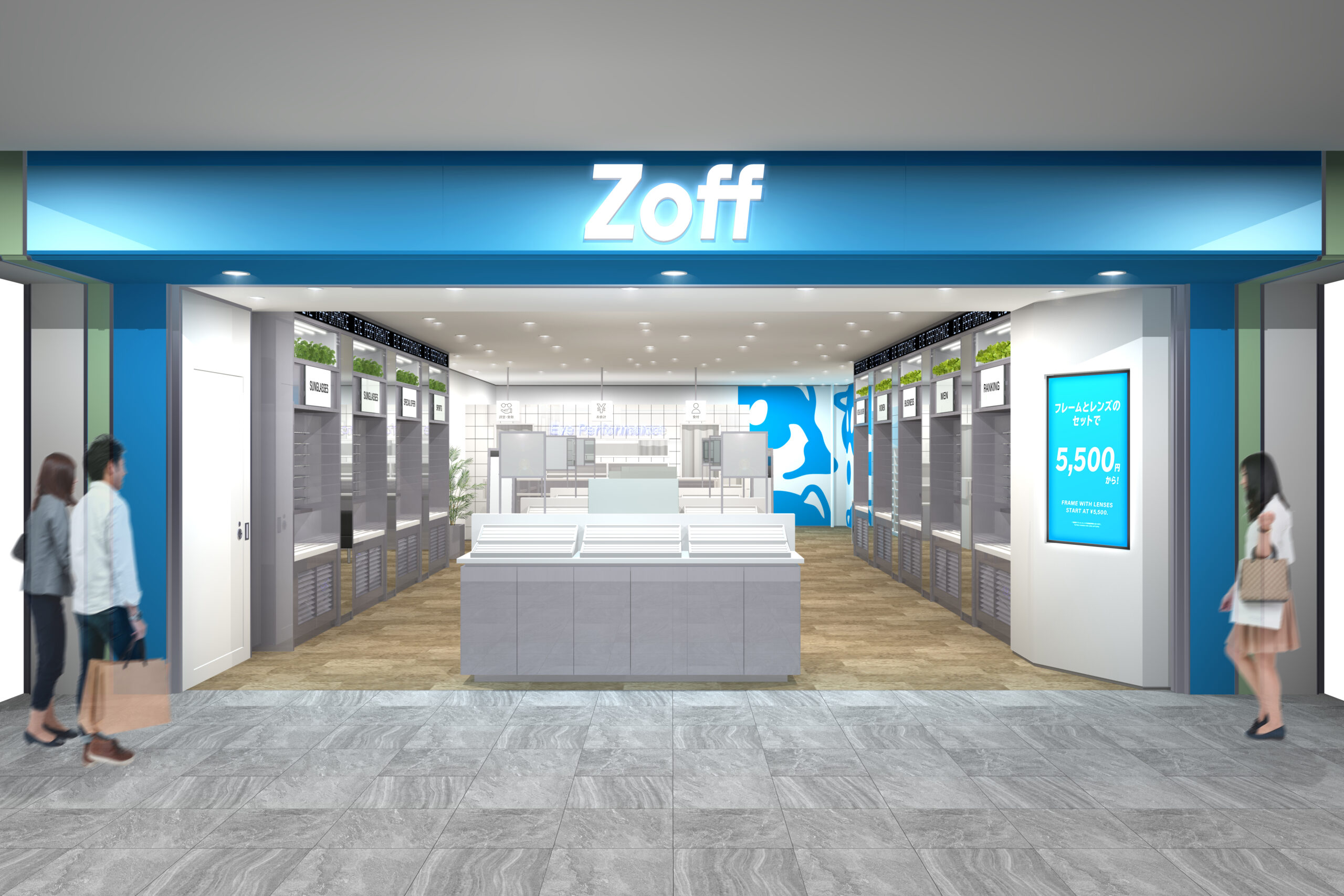 Zoff 京都ポルタ店 2024年3月15日（金）リニューアルオープン