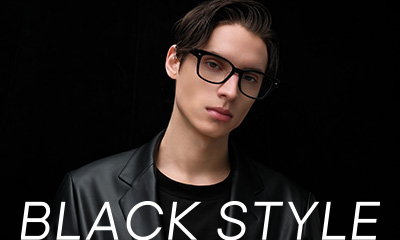 メガネブランド「Zoff」から、黒を基調としたスタイリッシュなコレクション「BLACK STYLE」が登場