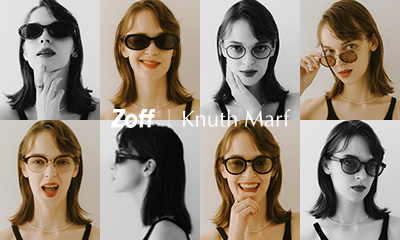 「Zoff｜Knuth Marf」店頭販売決定