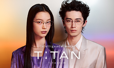 メガネブランド「Zoff」から、“軽い、強い、美しい”を兼ね備えたチタン素材フレーム「intelligence metal TITAN」￥9,900から登場