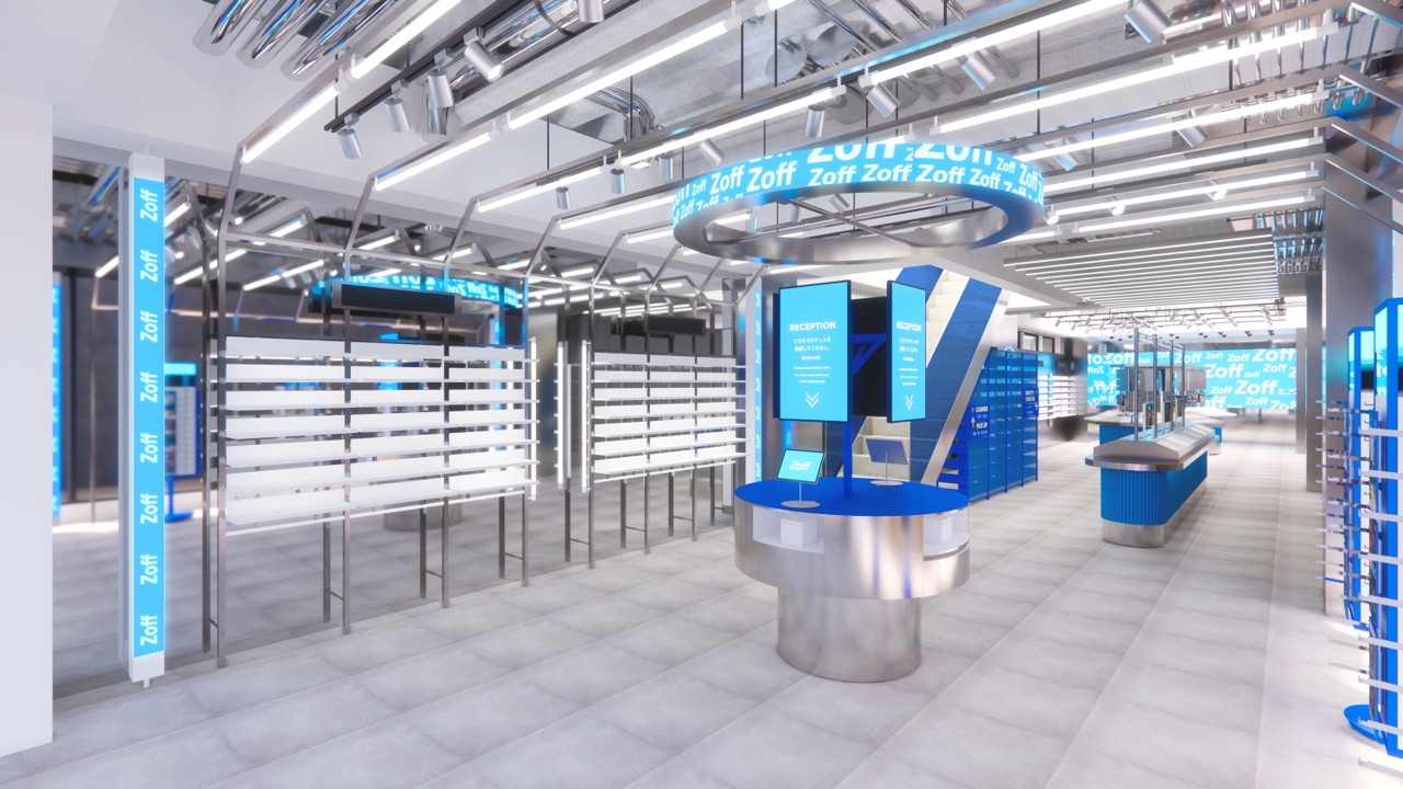 アイウェアとZoffの未来を体感できるエンターテインメントラボ 国内外の人々に“見る楽しさ”を届ける新拠点「Zoff 京都河原町店」10月31日（金）オープン