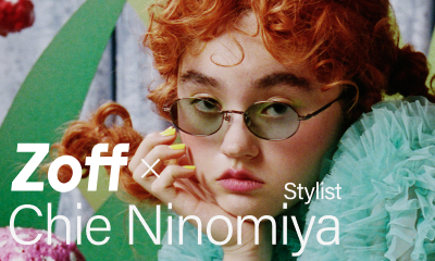 「Eye Performance Inspiration from sunglasses」Vol.3　「Zoff × Chie Ninomiya」