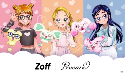 アイウェアコレクション「Zoff｜Precure」