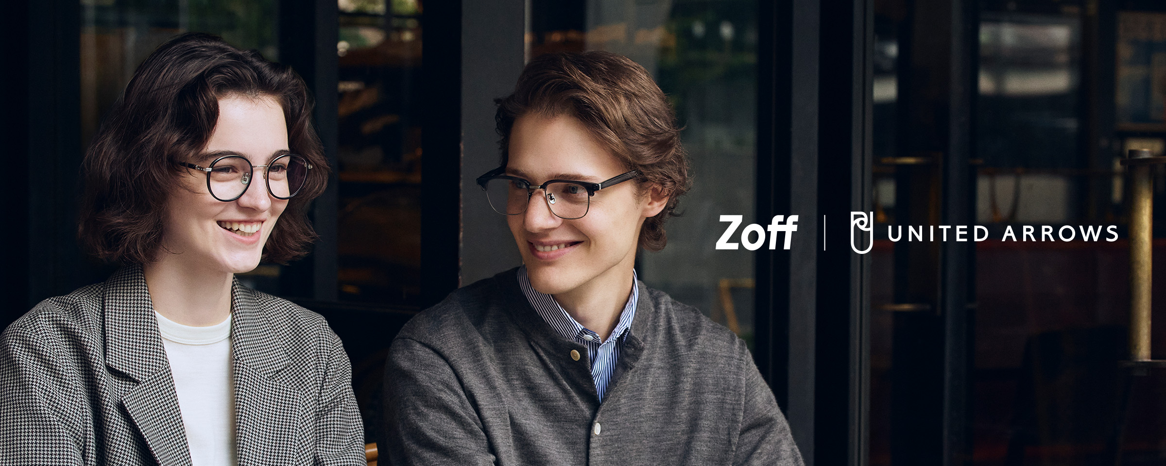 メガネブランド「Zoff」×「UNITED ARROWS」2026秋冬”毎日の装いに、さりげない品格を添える”アイウェアコレクション